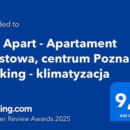 Ric Apart - Apartament Mostowa, Centrum Poznan - Parking - Klimatyzacja Buitenkant foto